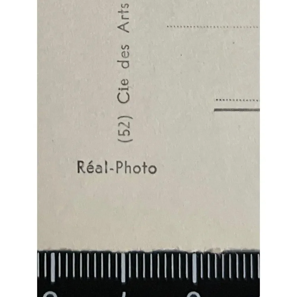 Cie De Art vintage rppc